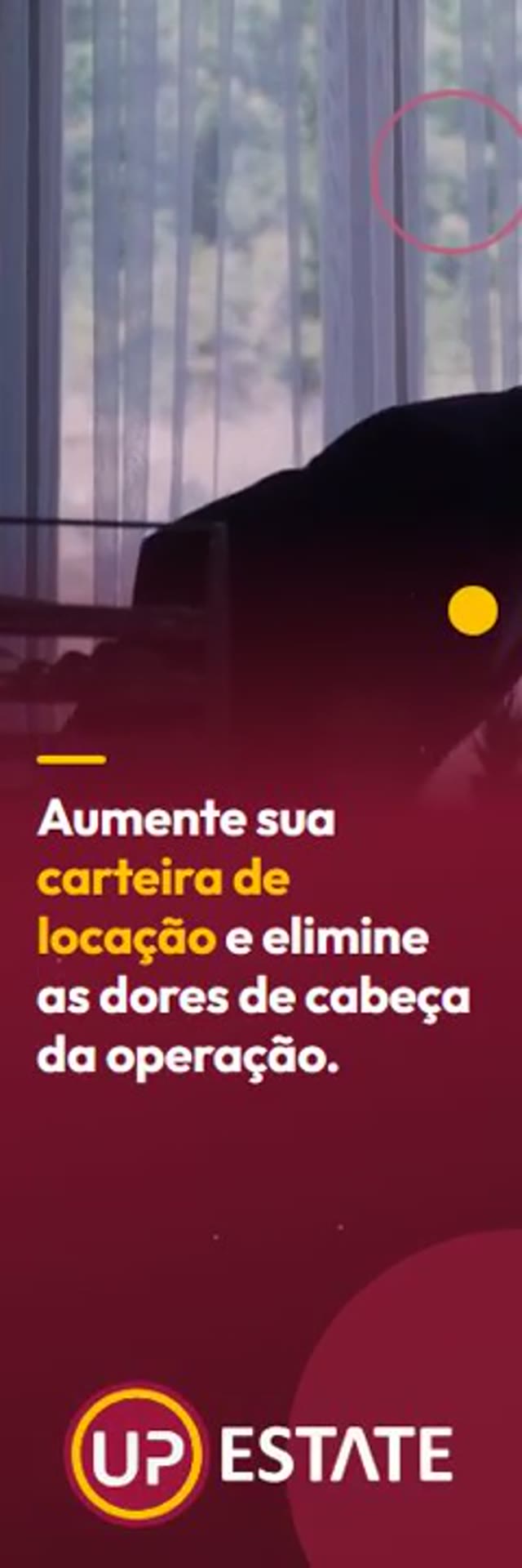 Criativo vertical para imobiliária.